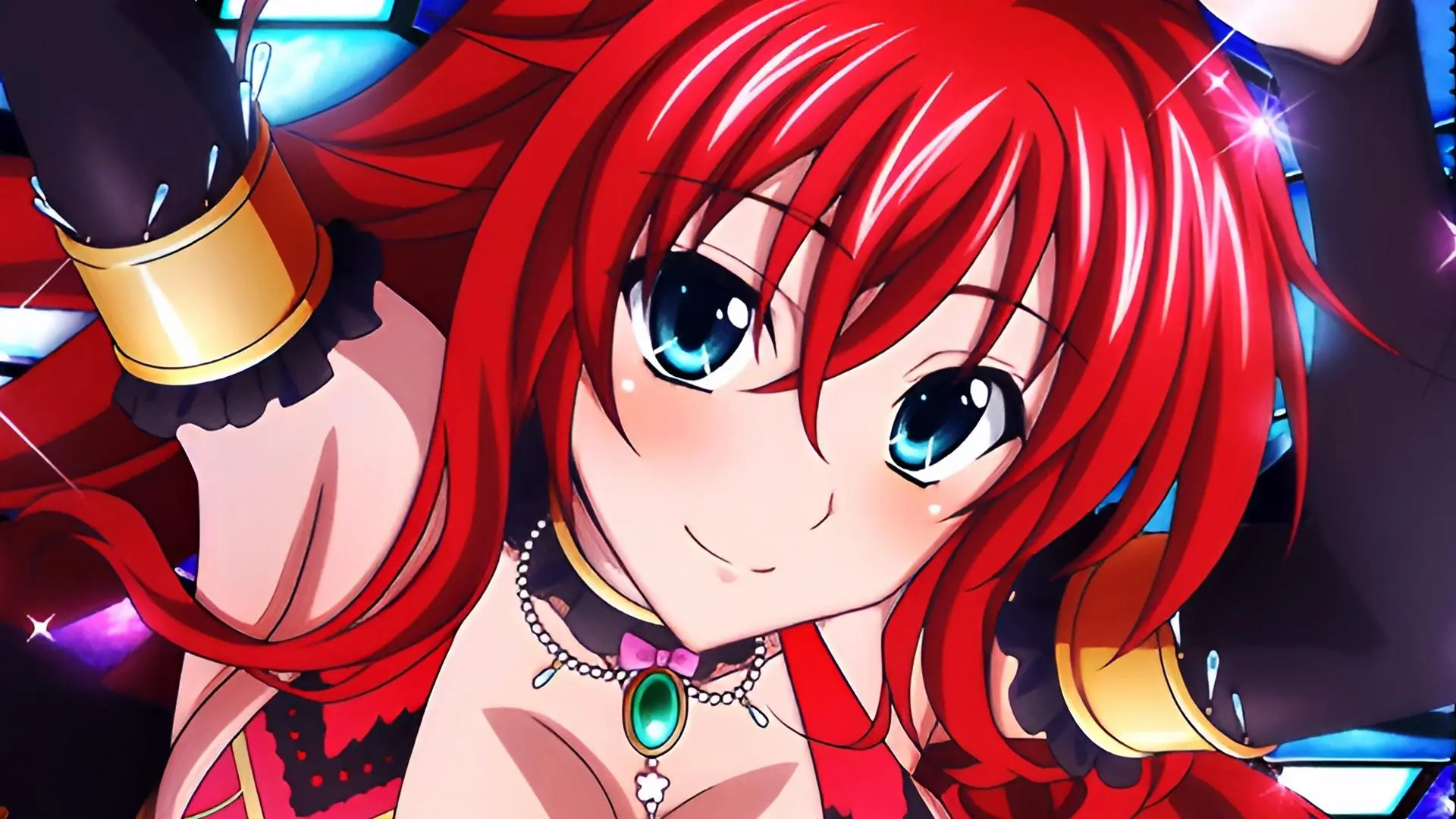 High School DxD: Las chicas se visten de góticas para un evento — Kudasai