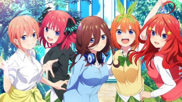 El especial de Gotoubun no Hanayome llegará en septiembre — Kudasai