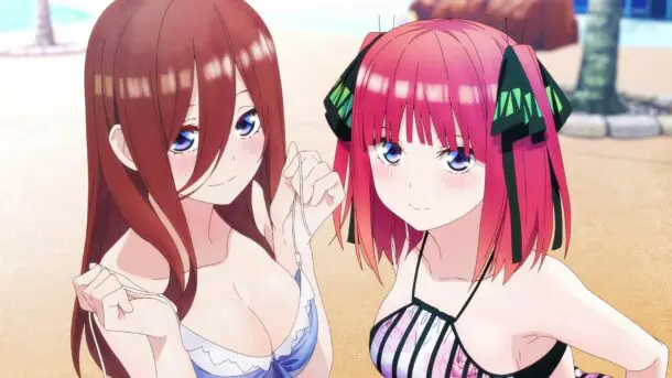 Gotoubun no Hanayome: Las curvas de Miku y Nino se vuelven virales — Kudasai