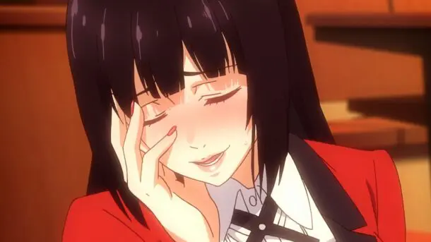 Kakegurui: Por fin le midieron los pechos a Yumeko — Kudasai