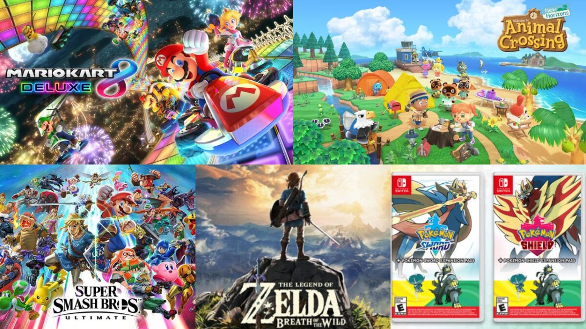 Los 5 Juegos Mas Vendidos De Nintendo Switch