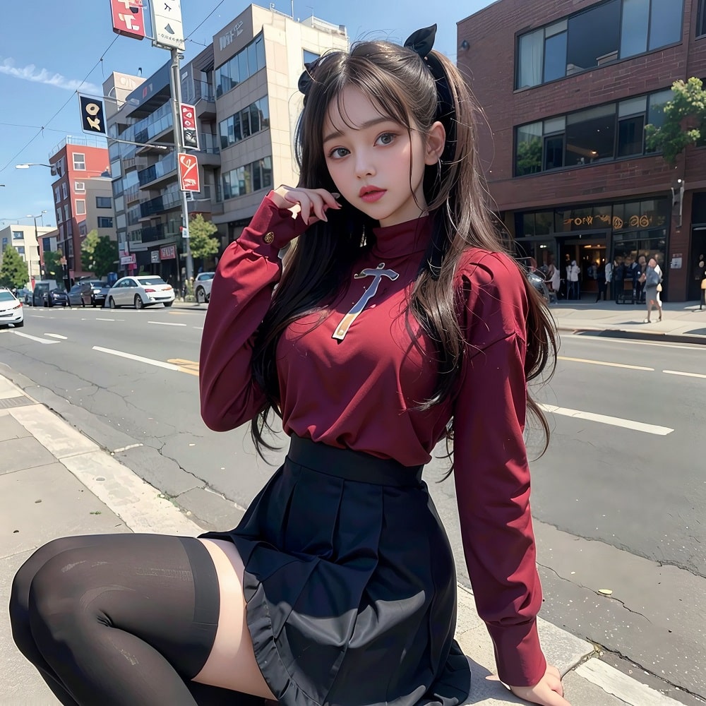 Fate/Stay Night: La Belleza Y Elegancia De Rin Tohsaka En Versión Realista