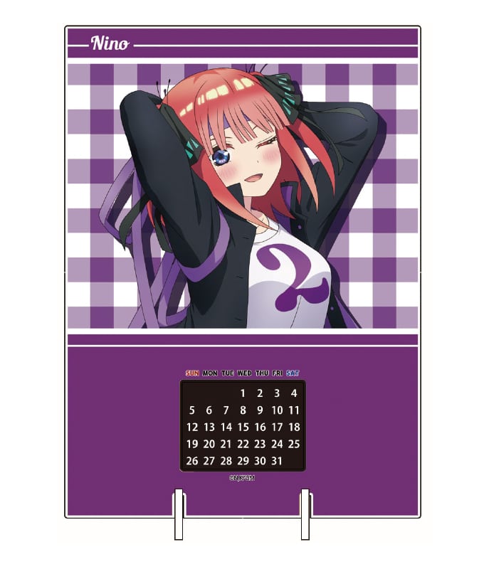 The Quintessential Quintuplets Saing Calendario 2