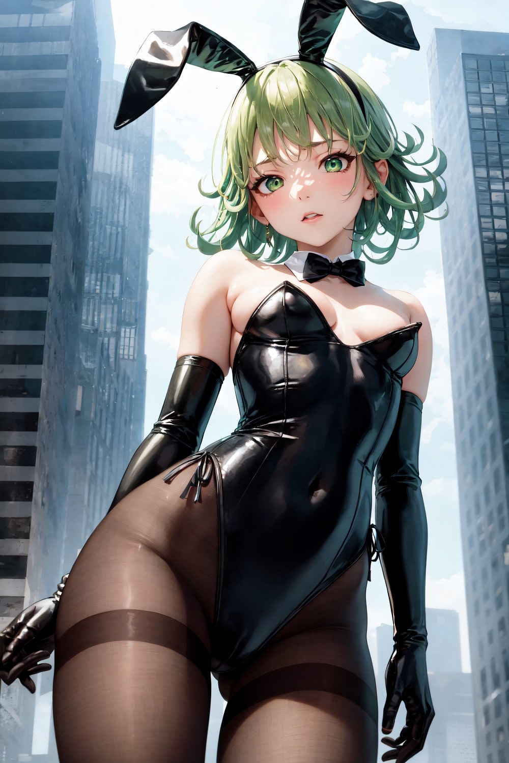 One Punch Man Tatsumaki Asombra Como Una Conejita 