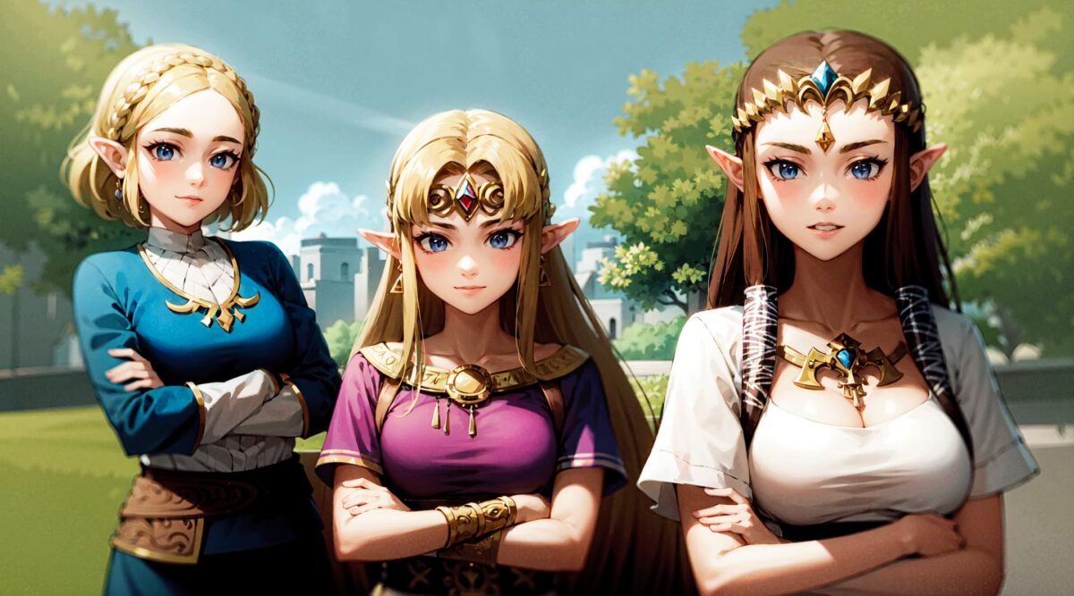 The Legend Of Zelda: Totk Princess-Zelda