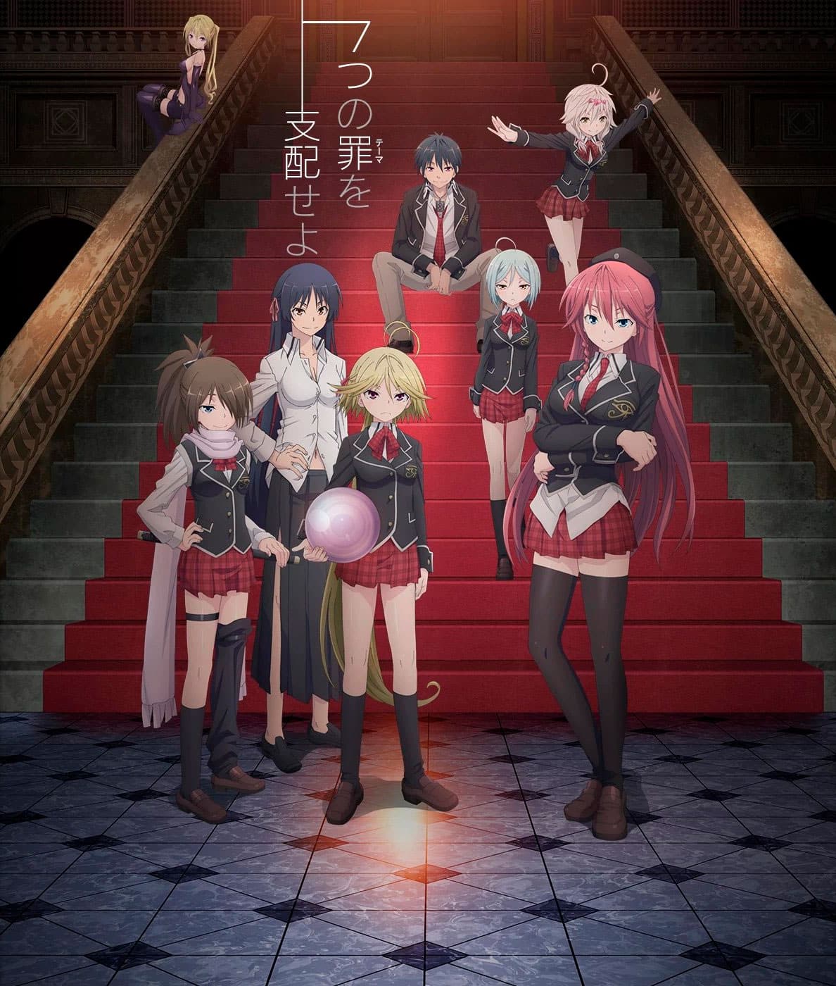 Trinity Seven Anime Visual