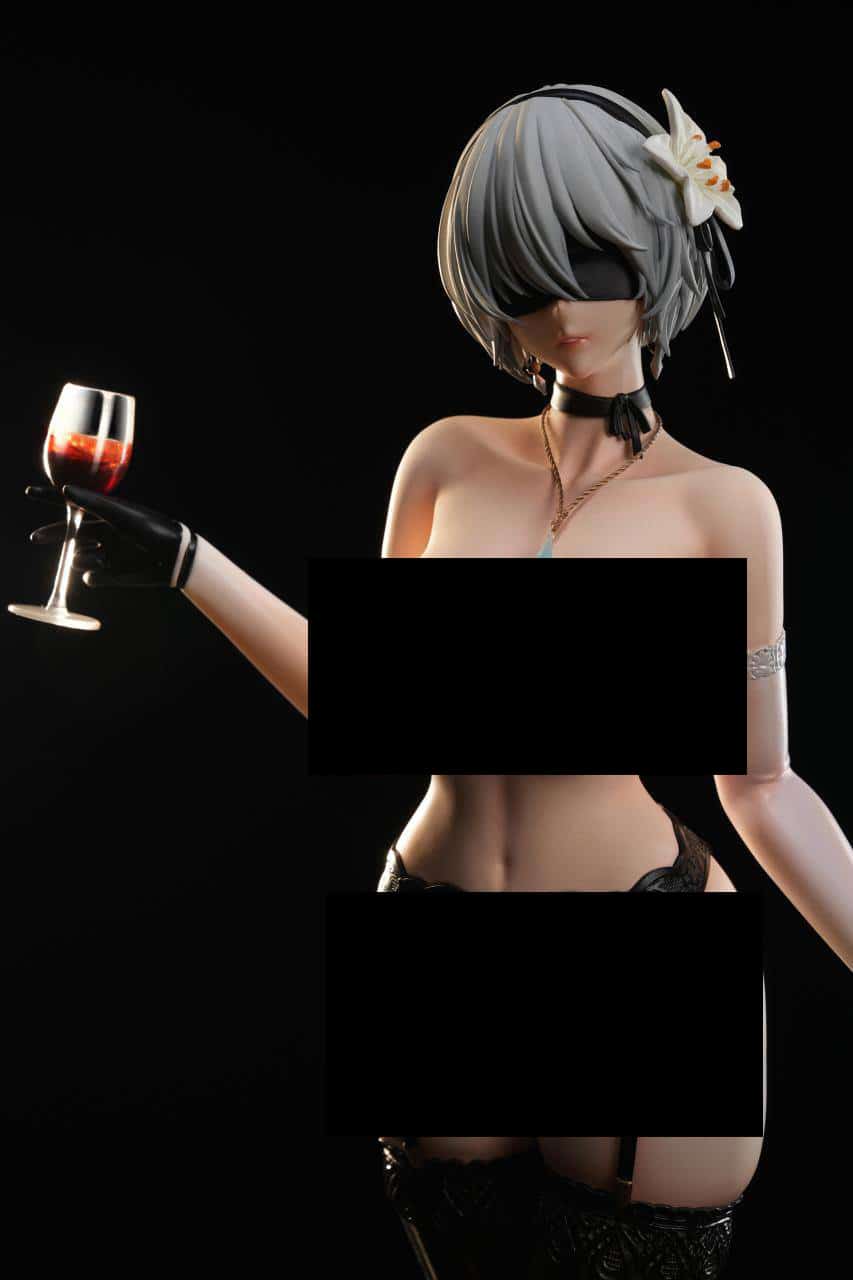 Nier Automata: 2B Se Viste De Noche En Esta Atrevida Figura H De Lo Más Detallada