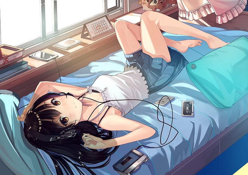 Relaxing Girl Anime