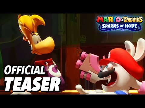 First Look At Rayman In Mario + Rabbids Sparks Of Hope! (Ubisoft Forward)