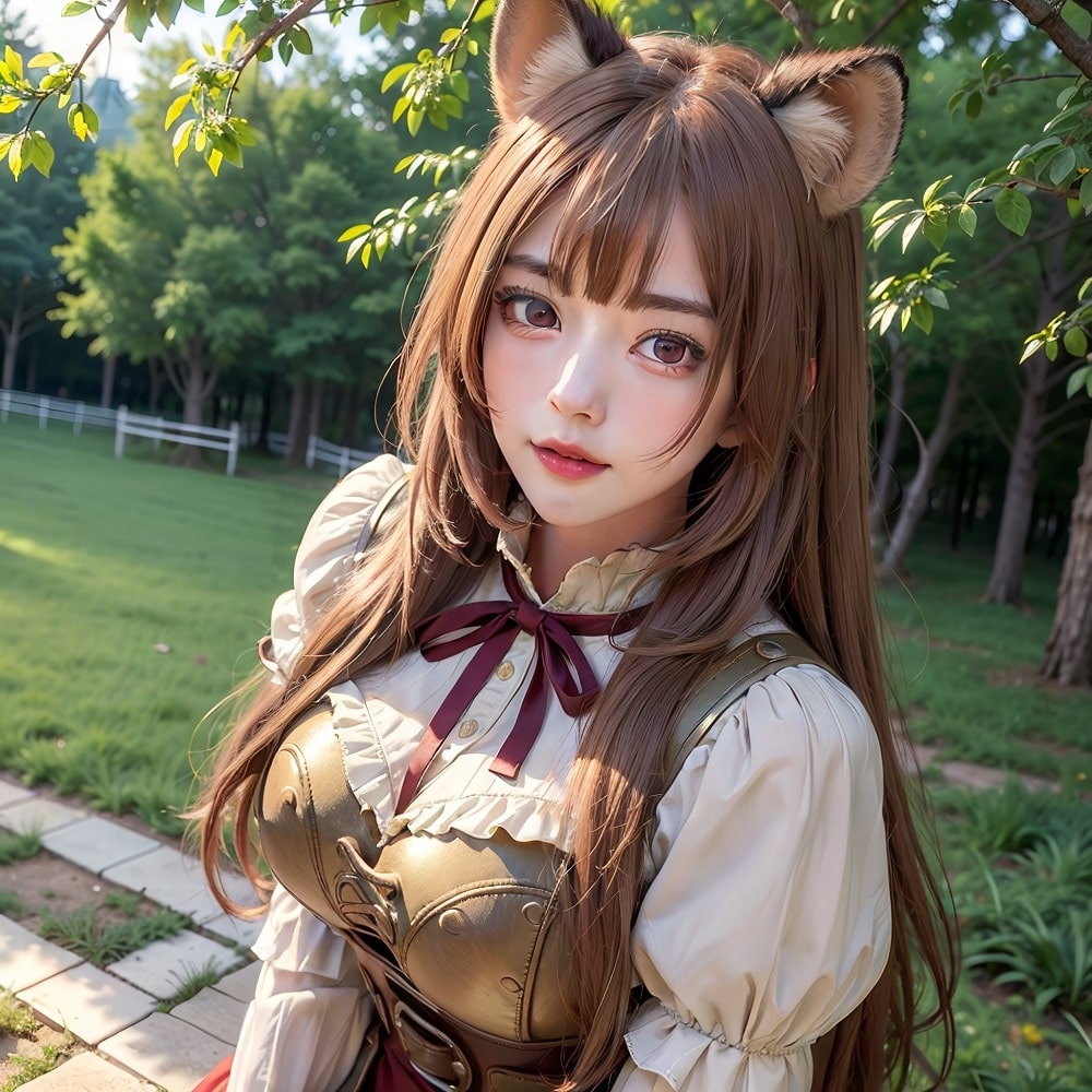 Tate No Yuusha La Waifu Mapache Raphtalia Se Convierte En Una Chica Real