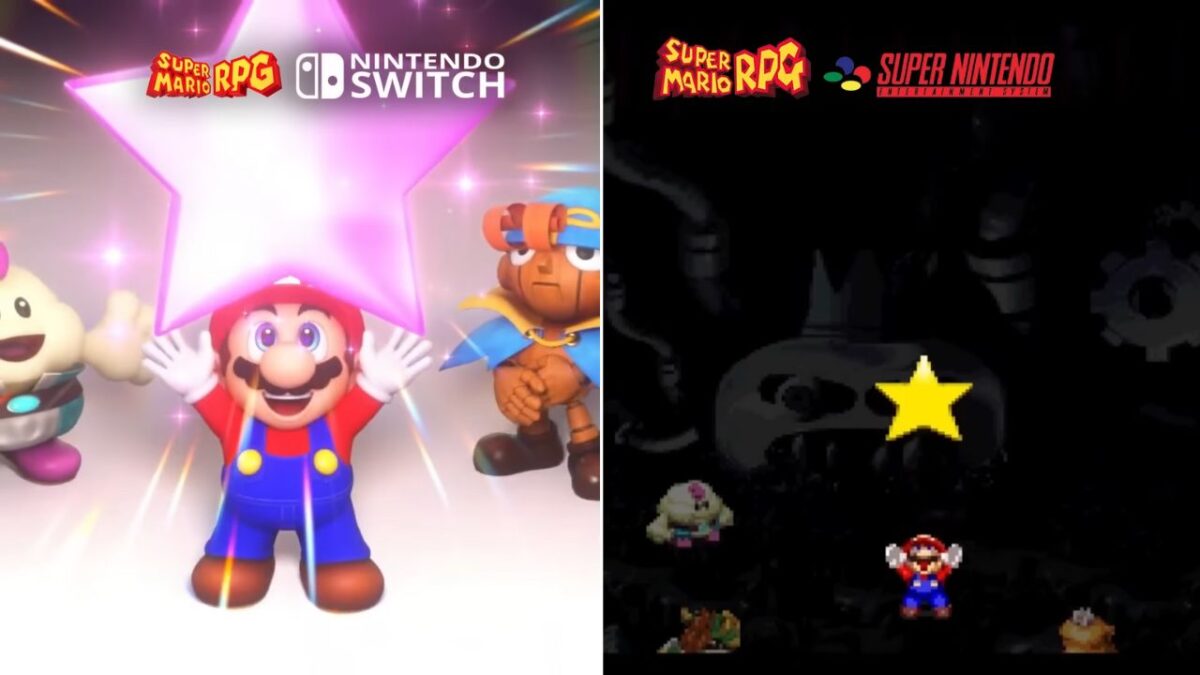 Super Mario Rpg Remake Comparacion Snes Vs Switch