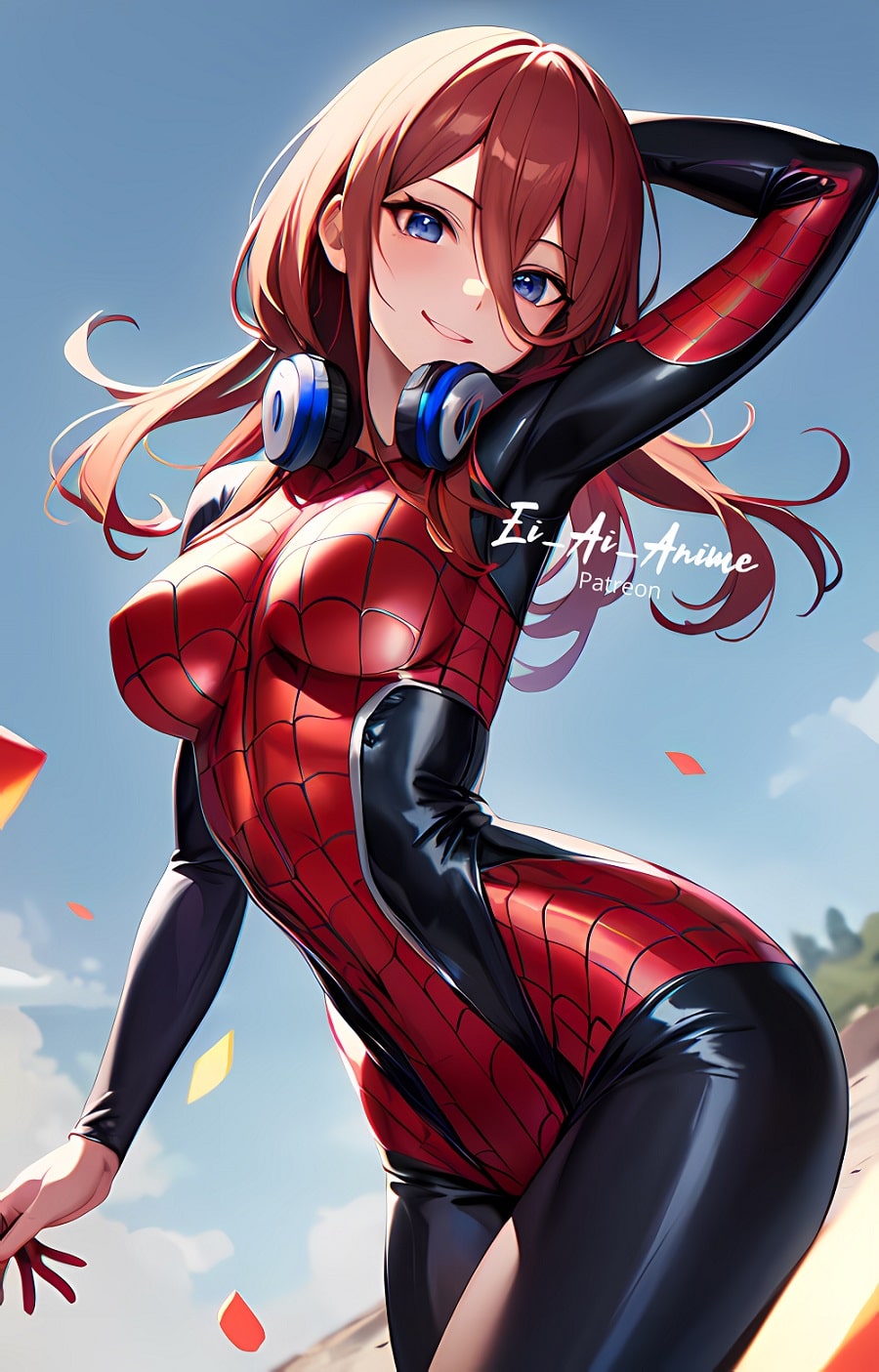 The Quintessential Quintuplets: Miku Nakano Fascina Al Transformarse En Spiderwoman