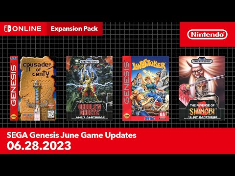 Sega Genesis &Ndash; June 2023 Game Updates &Ndash; Nintendo Switch Online