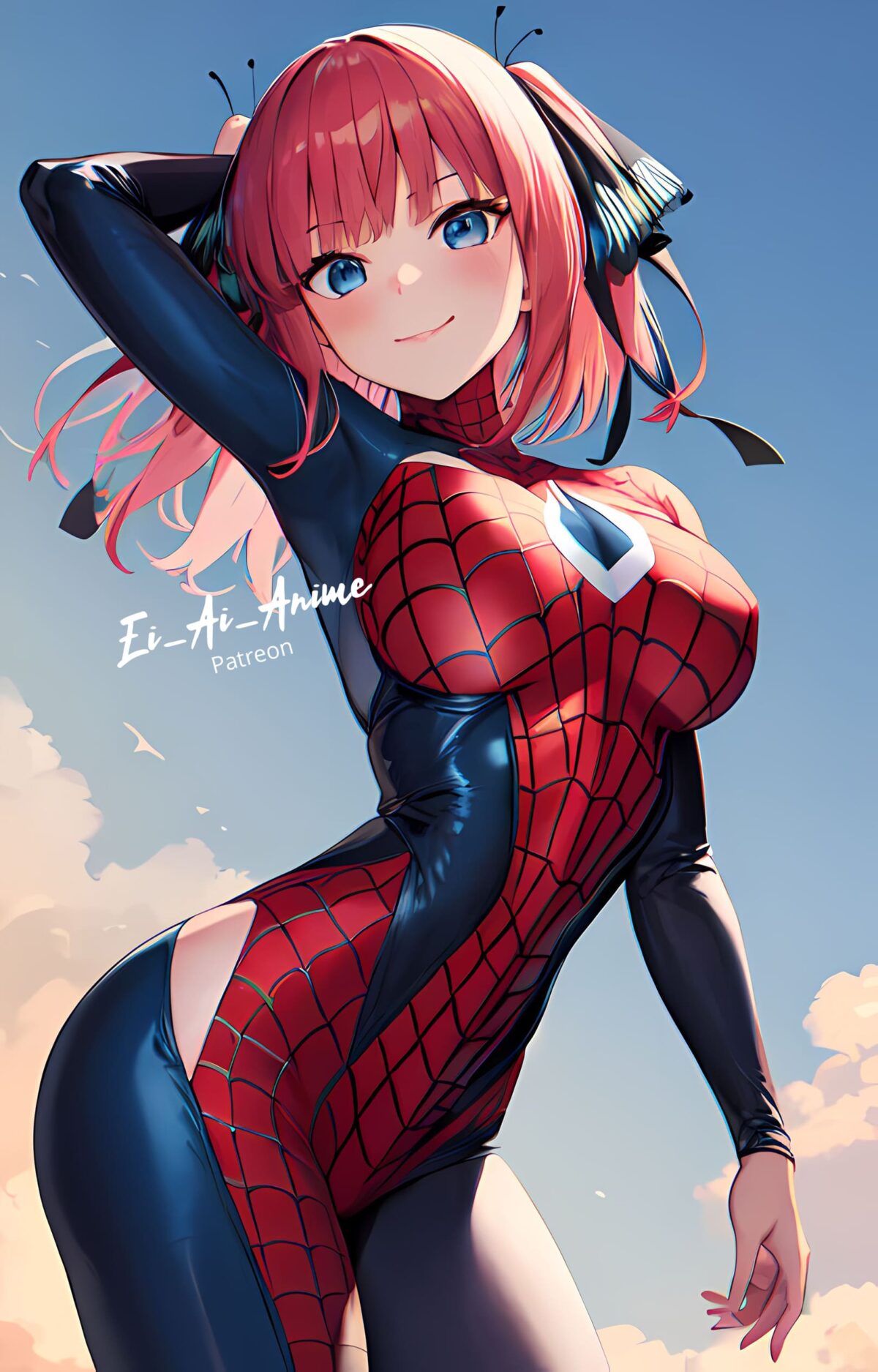 The Quintessential Quintuplets Nino Nakano Spiderman 2