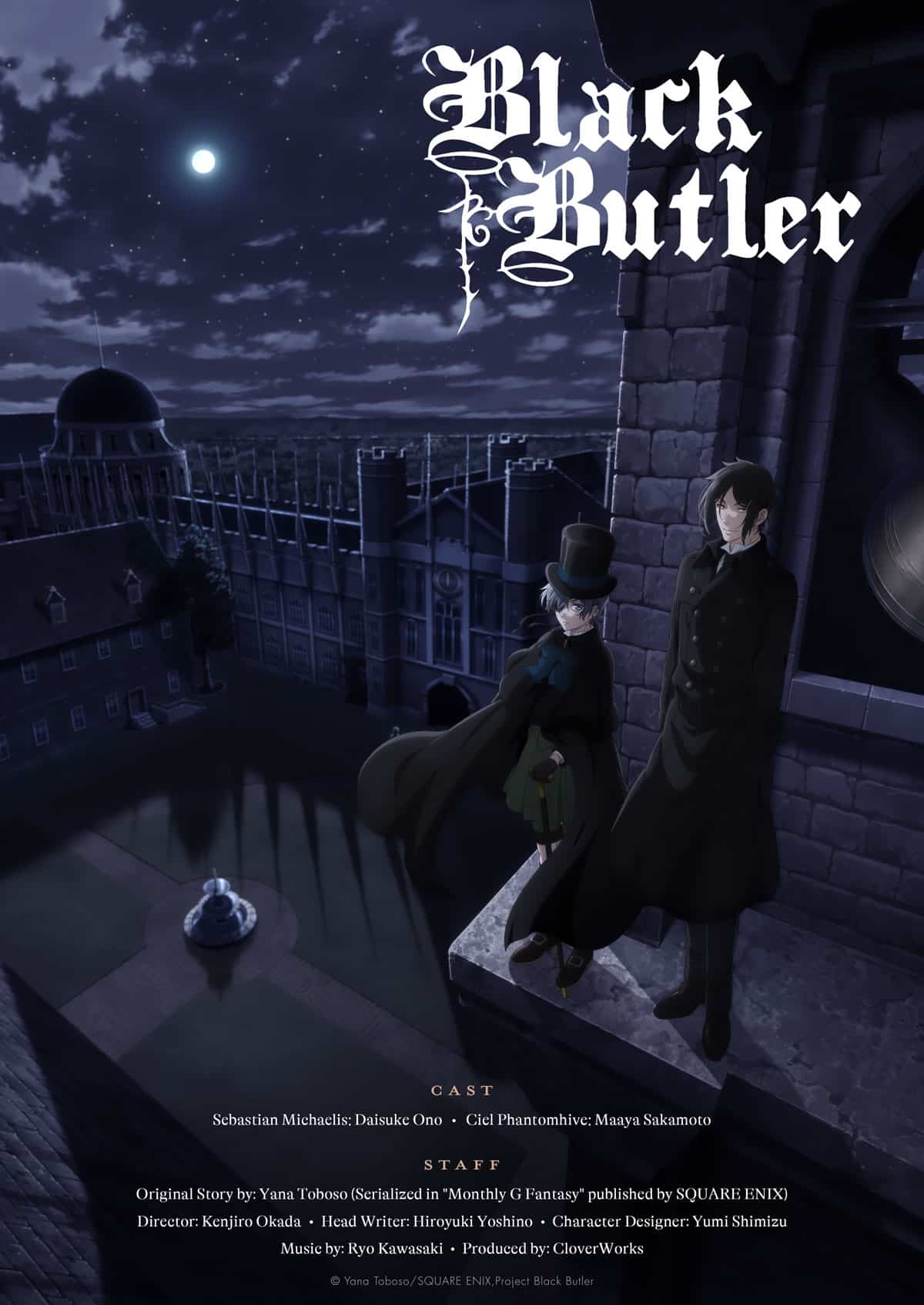 Black Butler Anuncia Su Triunfal Regreso