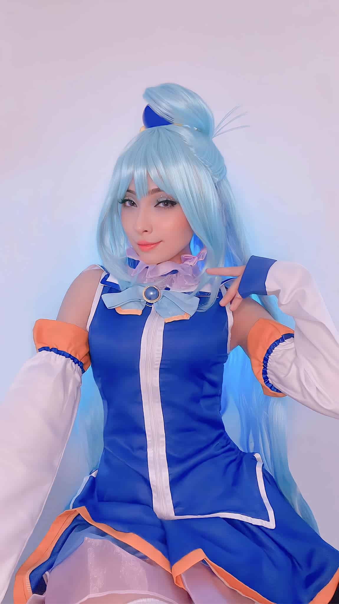 Cosplay De Aqua Por La Streamer Nanatyx