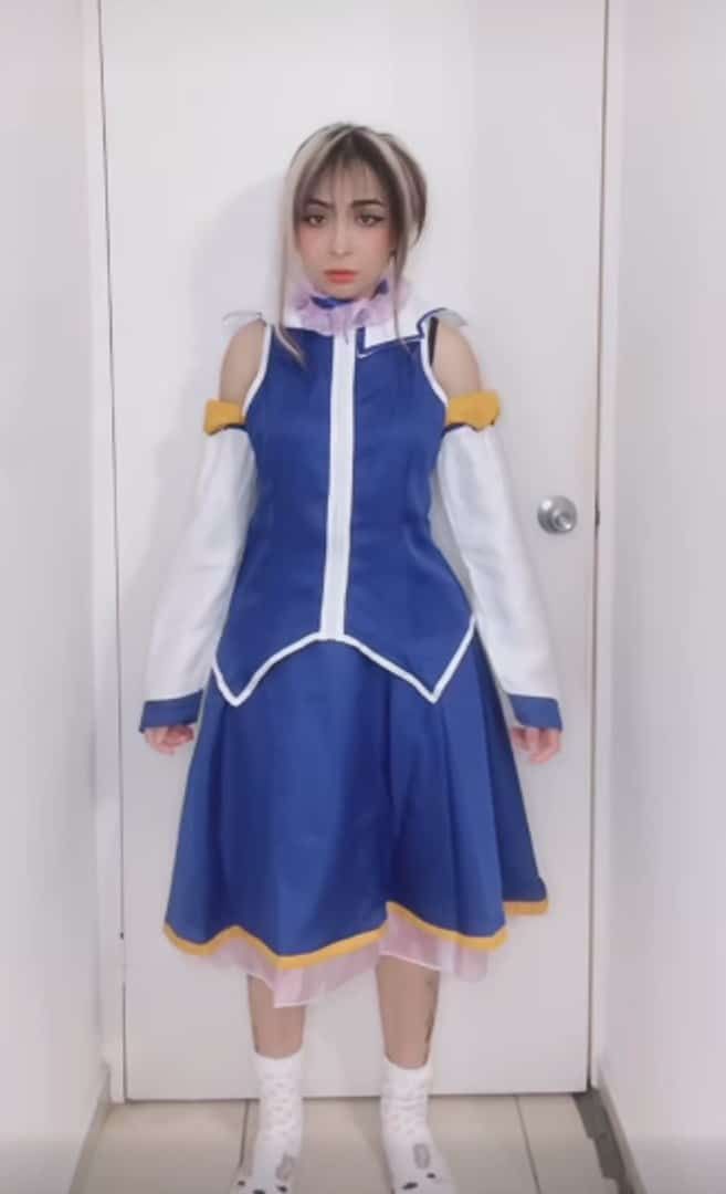 Cosplay Fail De Aqua Por La Streamer Nanatyx