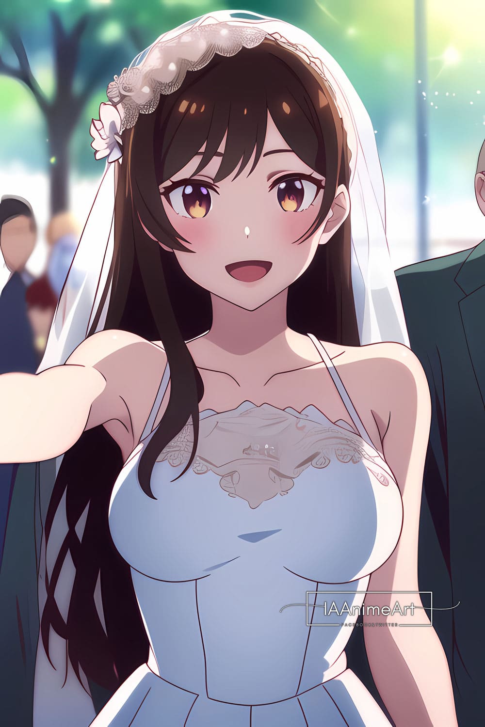 Rent-A-Girlfriend: Coquetas Ilustraciones De Chizuru La Preparan Para Su Boda