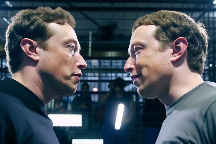 Elon Musk Y Mark Zuckerberg