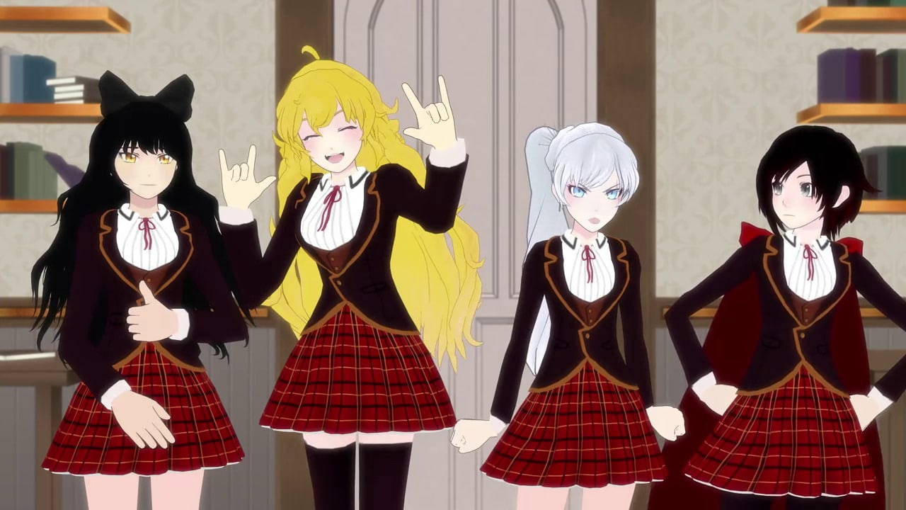 Rwby Volume 1 Team Rwby