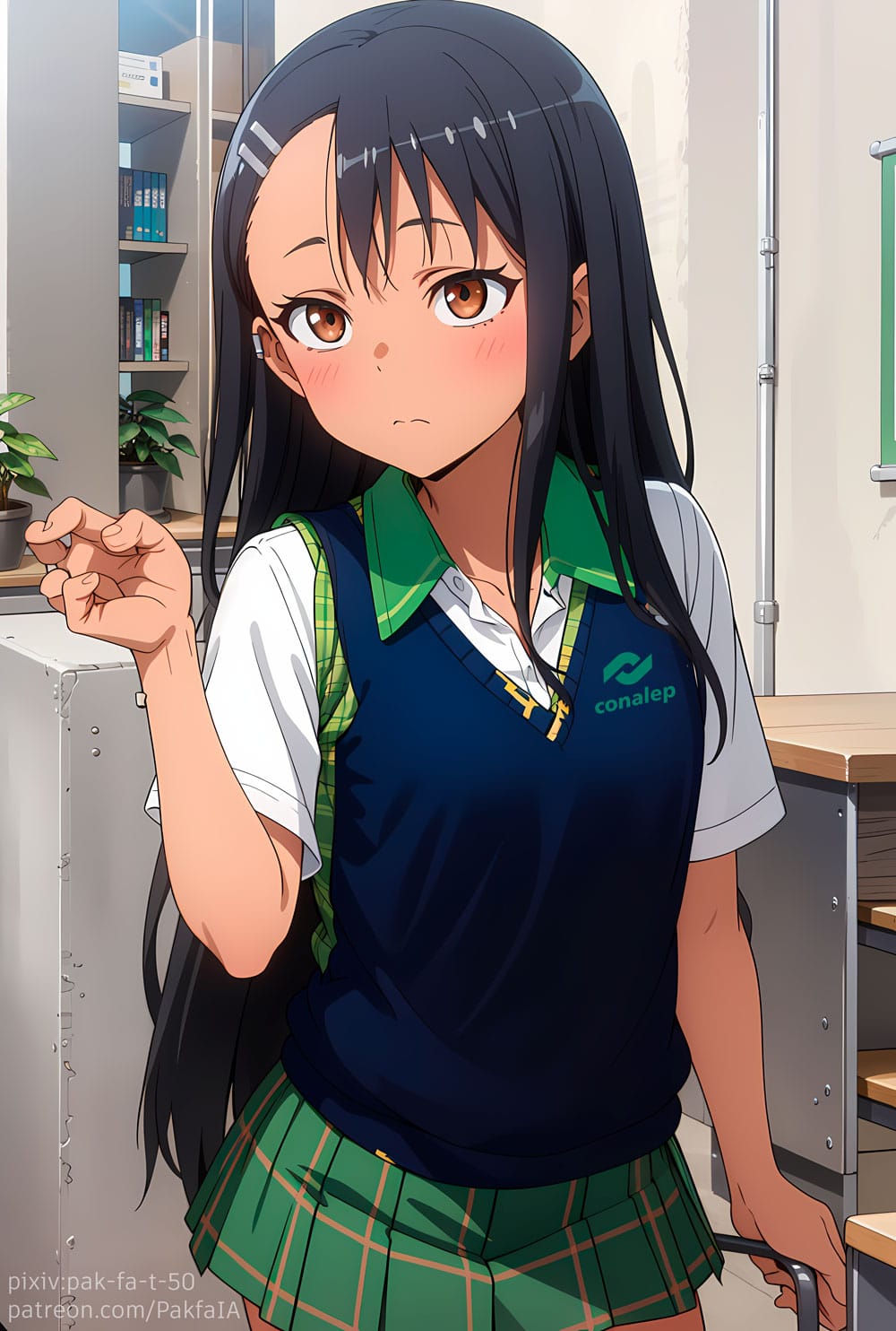 Nagatoro-San Se Convierte En Estudiante Del Conalep