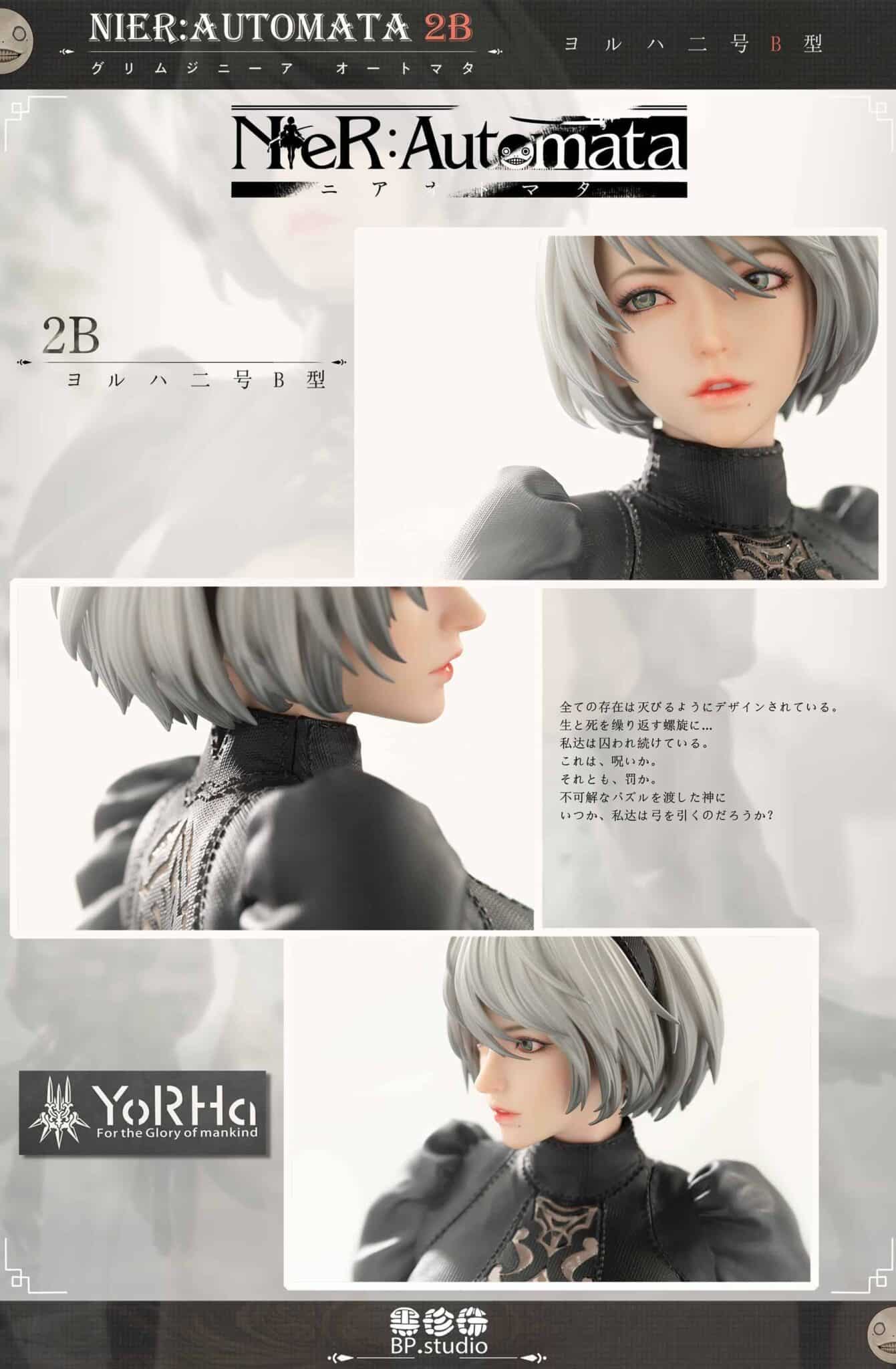 Nier Automata: 2B Se Viste De Maid En Esta Alucinante Figura Estilo H