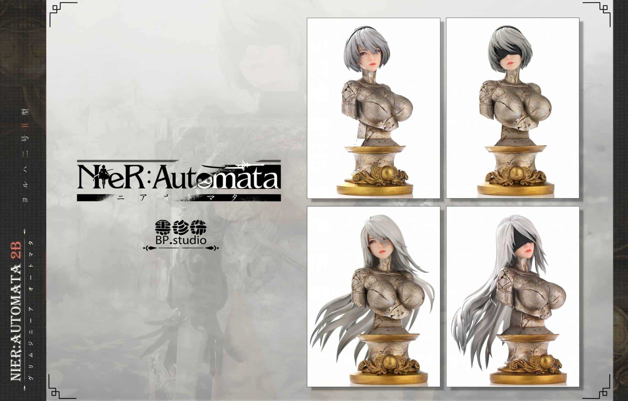 Nier Automata: 2B Se Viste De Maid En Esta Alucinante Figura Estilo H