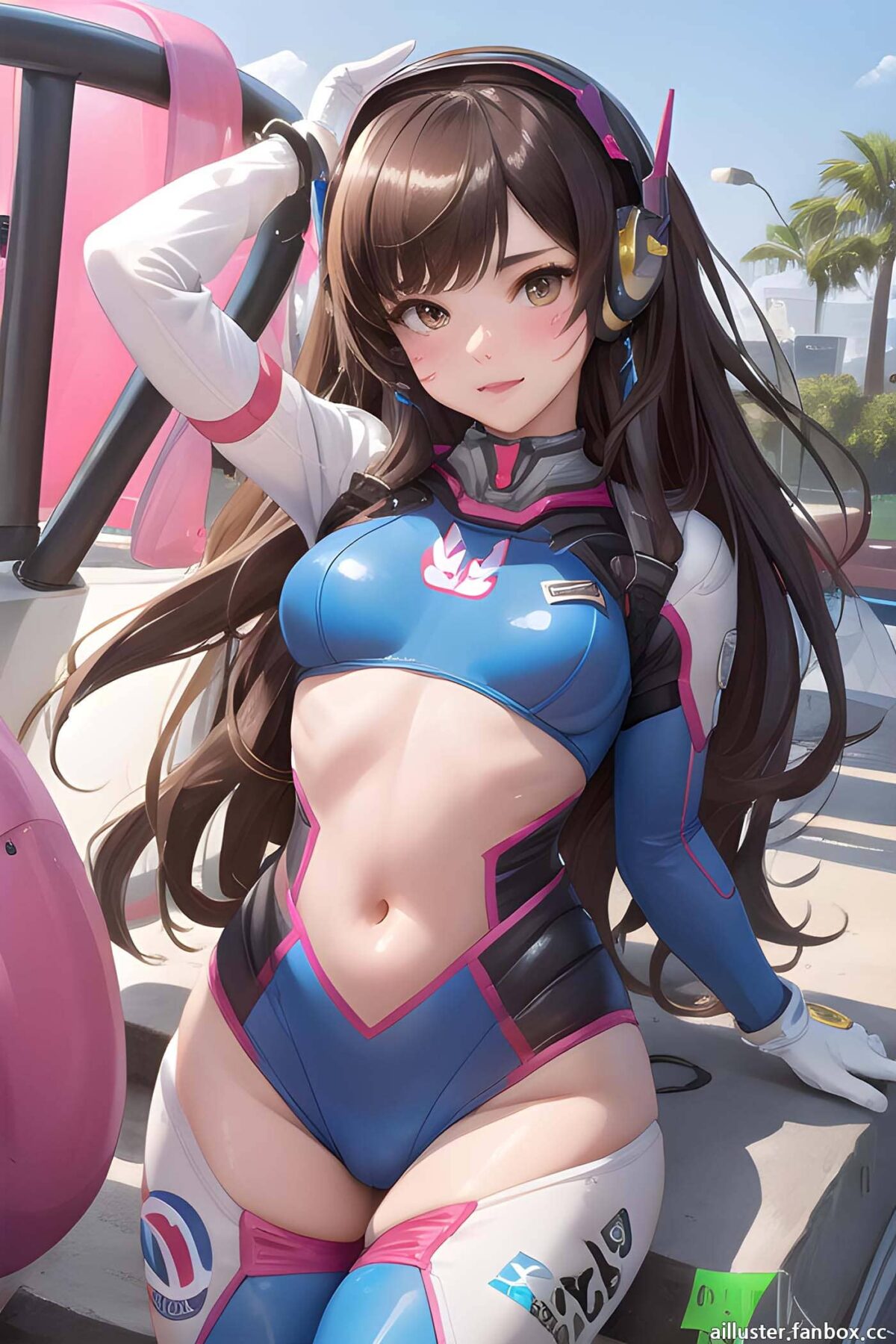 Overwatch: Disfruta De Los Días De Verano Con D.va En Estas Ilustraciones