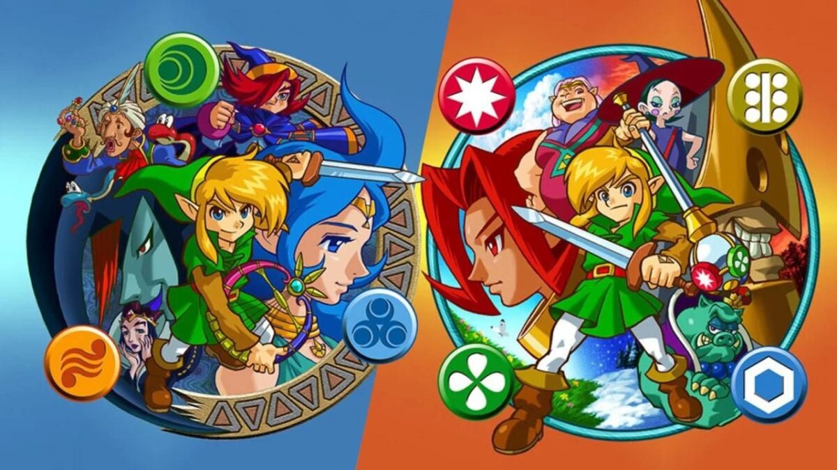 The Legend Of Zelda Oracle Of Ages Y Oracle Of Seasons Poster