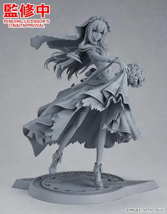 Makise Kurisu Figura Con Vestido De Novia02