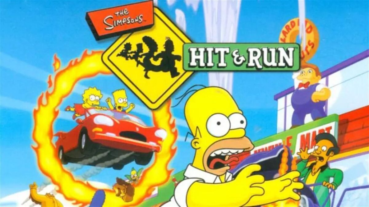 Simpsons Hit Run Poster