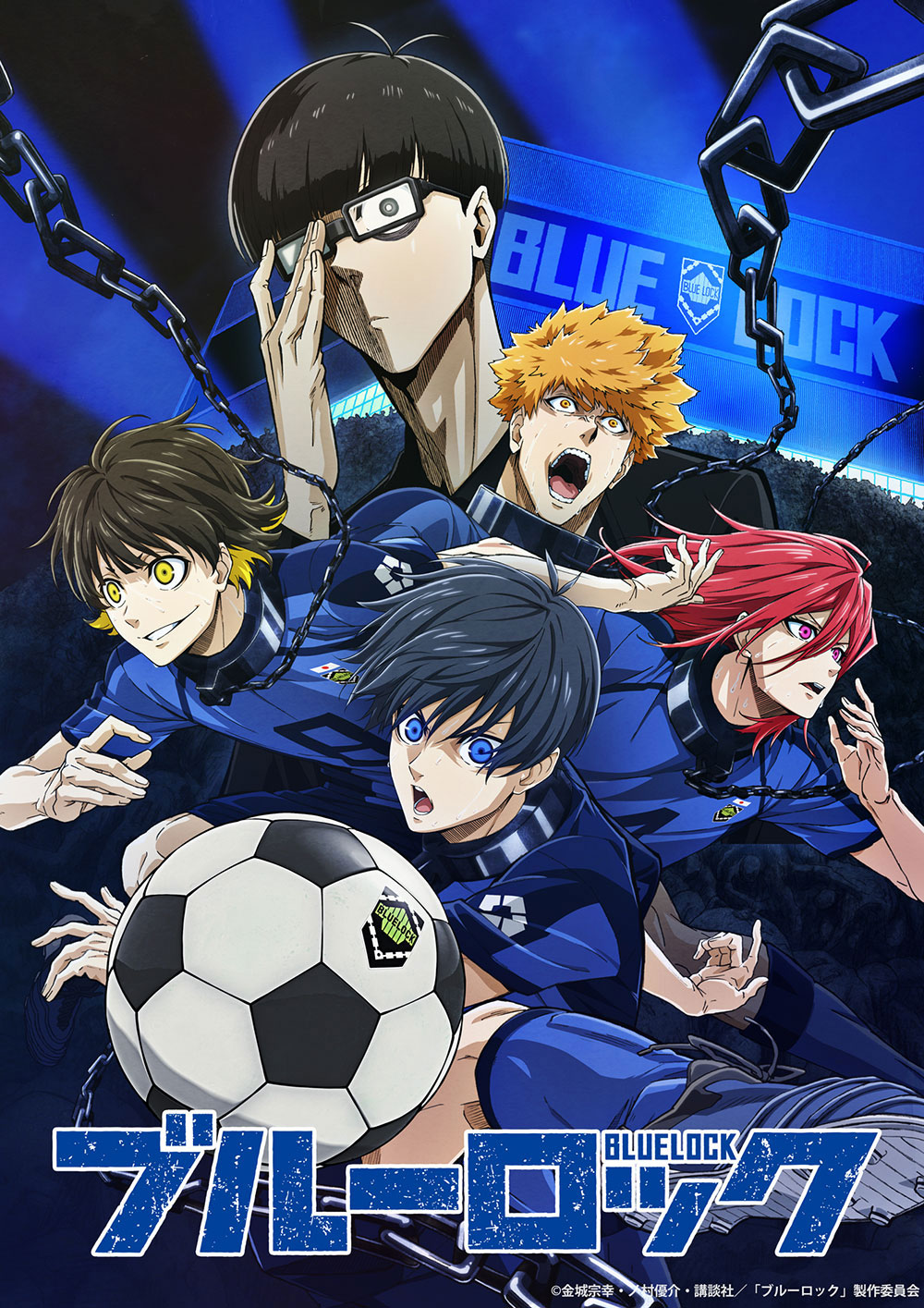 Blue Lock Anime Visual