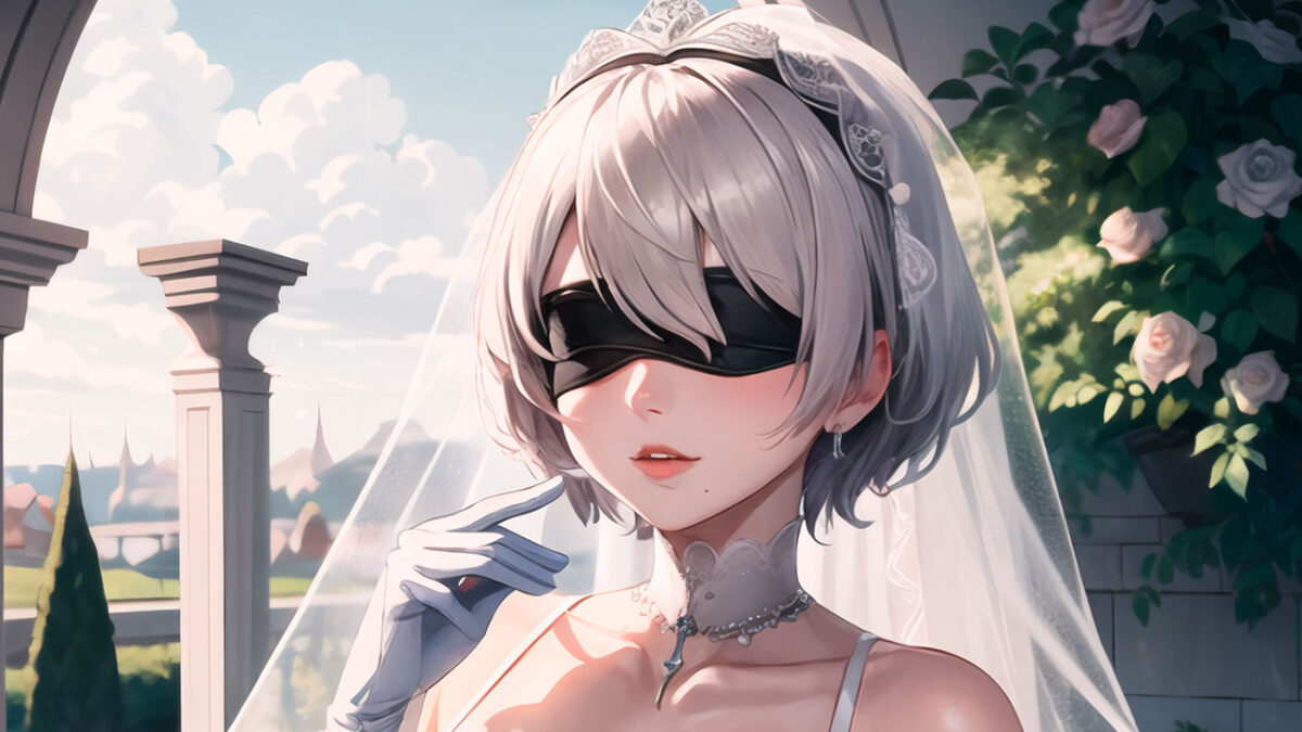 2B De Nier Automata En Vestido De Novia Te Dejará Sin Palabras