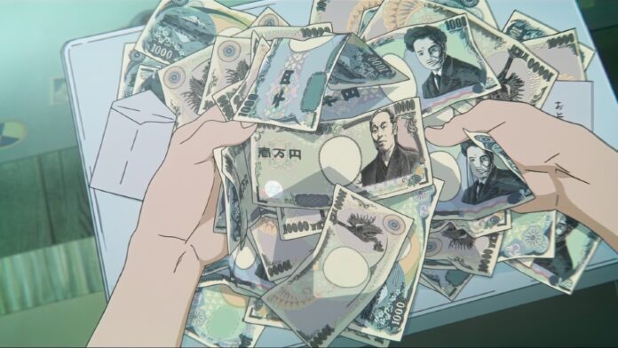 Dinero Anime Wall