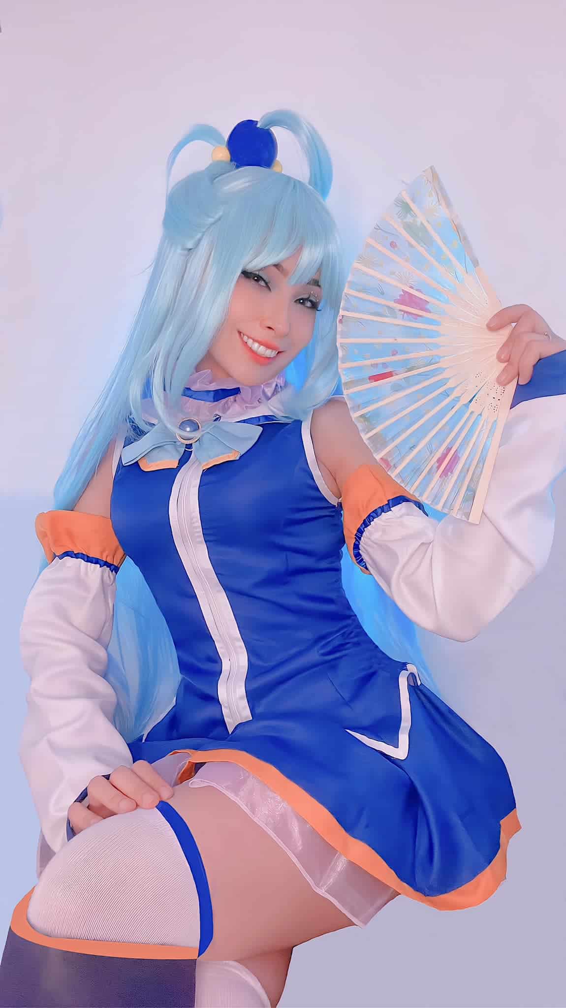 Cosplay De Aqua Por La Streamer Nanatyx