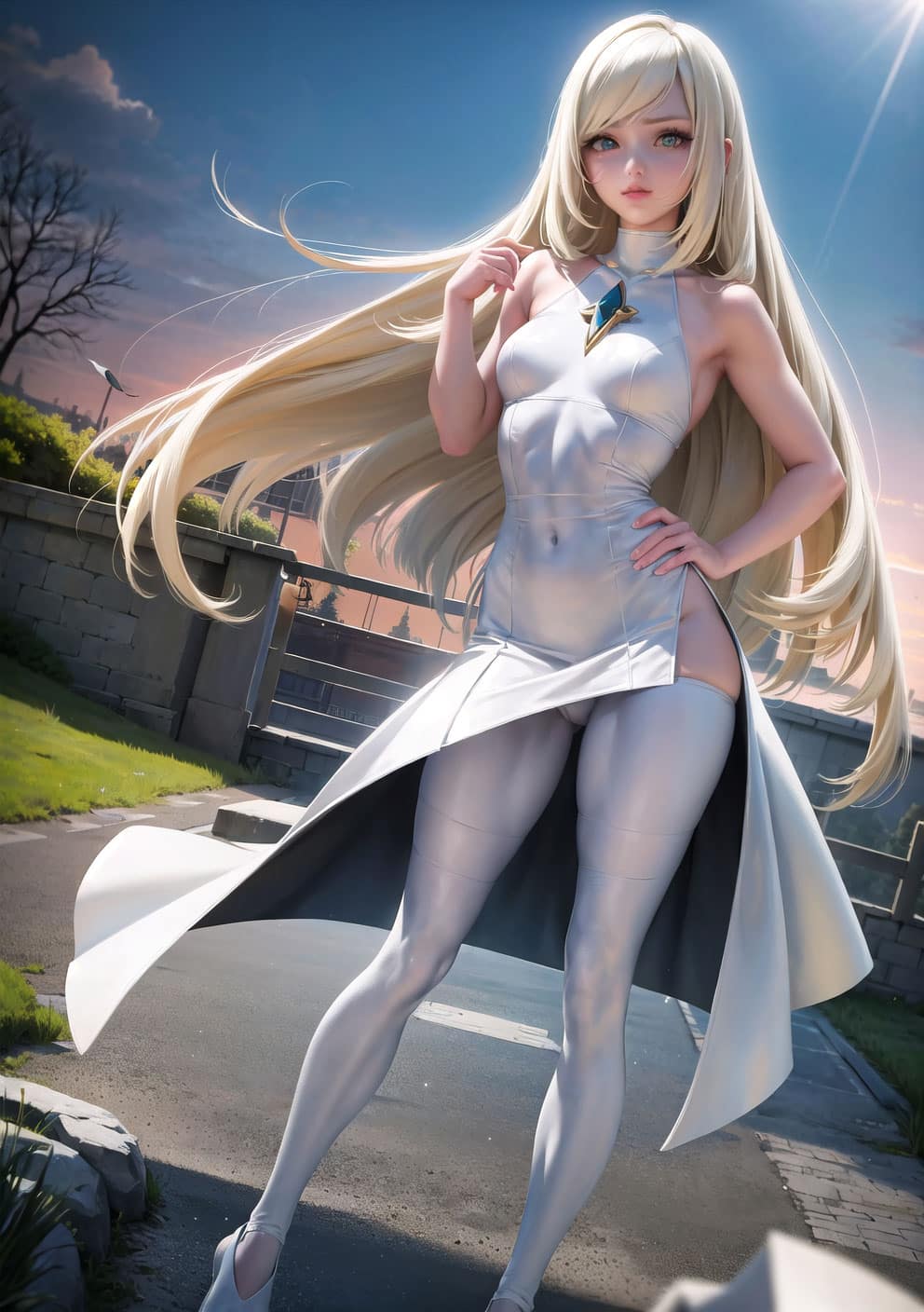 Lusamine De Pokémon Chica Real