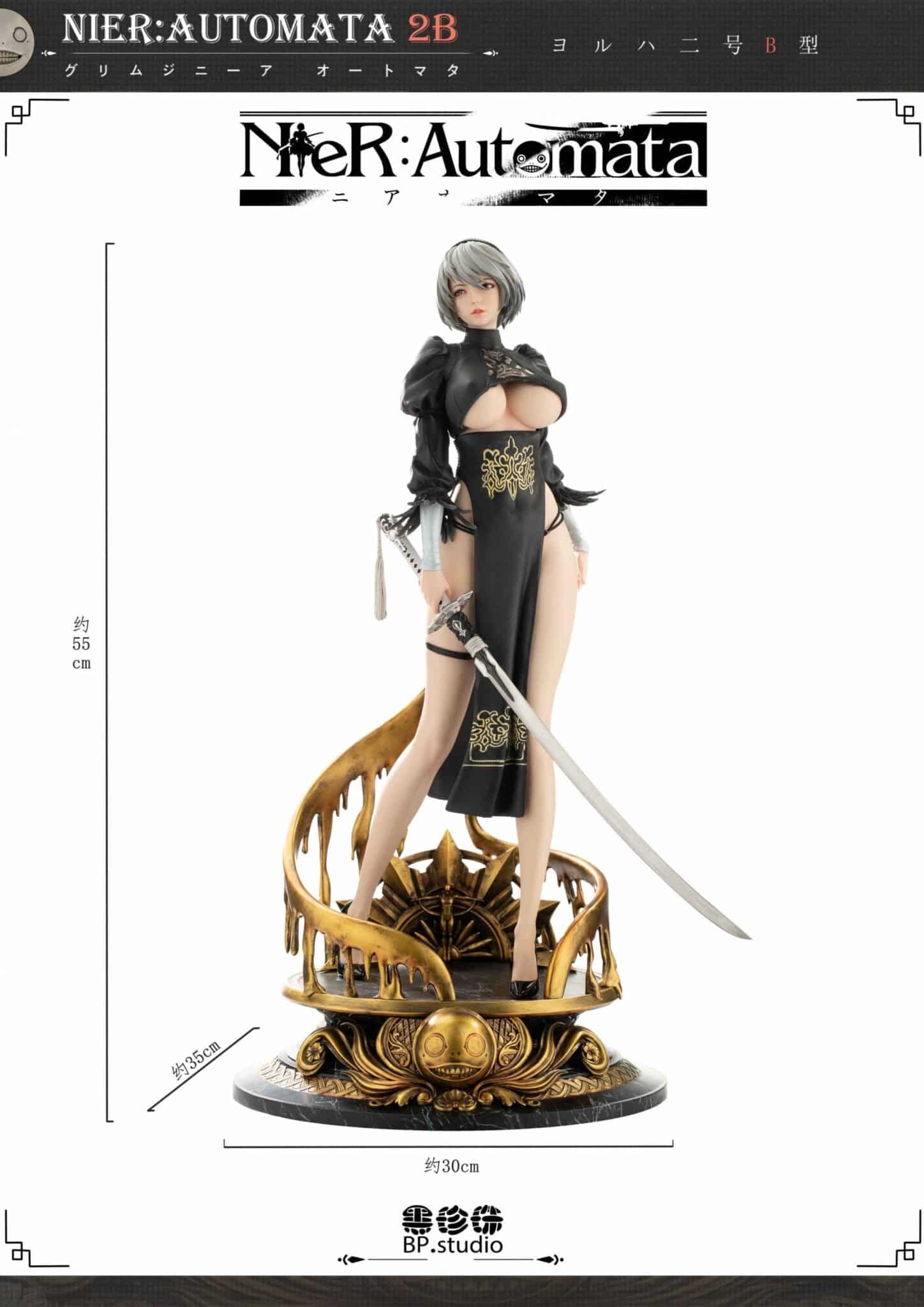 Nier Automata: 2B Se Viste De Maid En Esta Alucinante Figura Estilo H