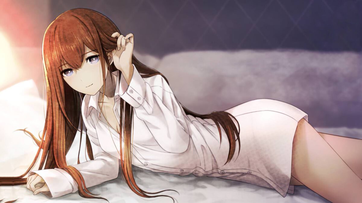 Makise Kurisu Figura Con Vestido De Novia