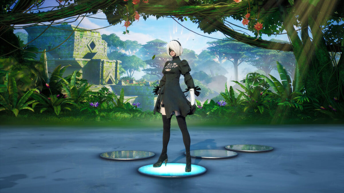 2B Fortnite Recrean La Skin De Nier Automata