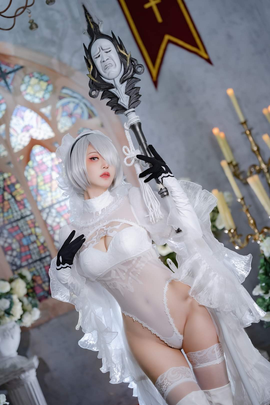 2B De Nier: Automata Está Lista Para Casarse Gracias A Este Cosplay