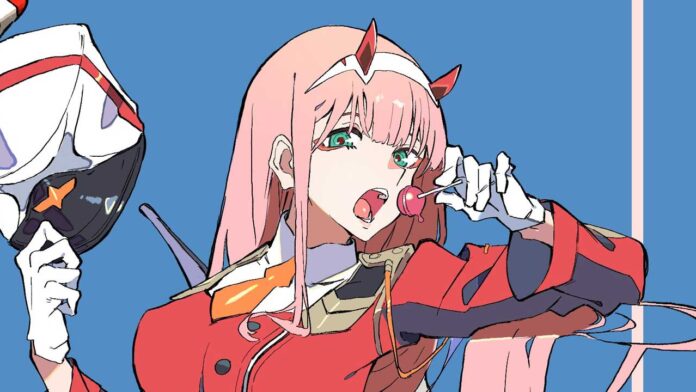 Zero Two Banner Figura