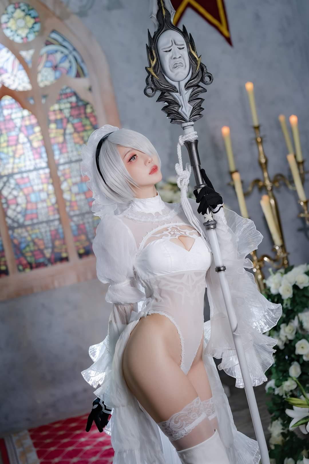 2B De Nier: Automata Está Lista Para Casarse Gracias A Este Cosplay