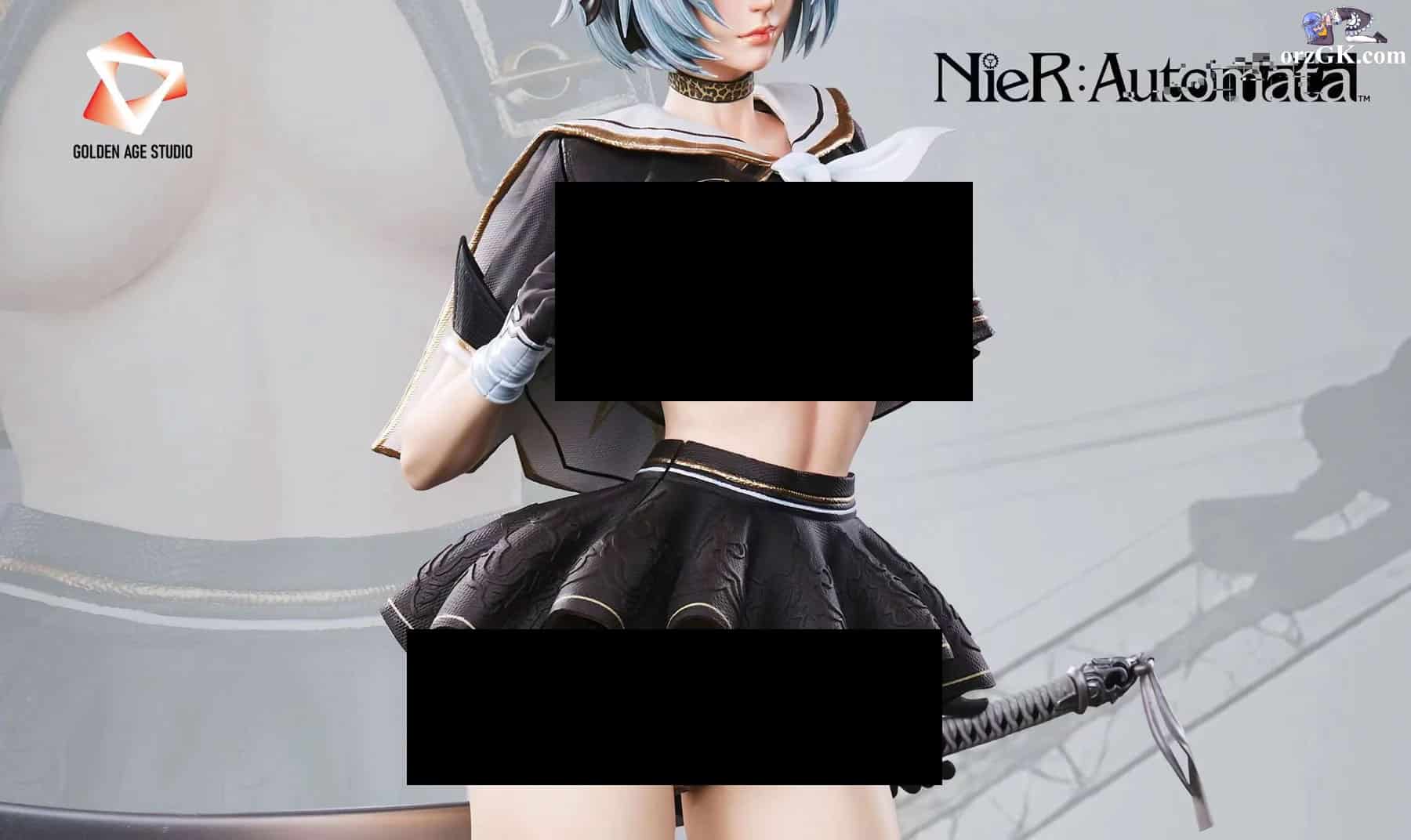 Nier Automata 2B Uniforme Figura H