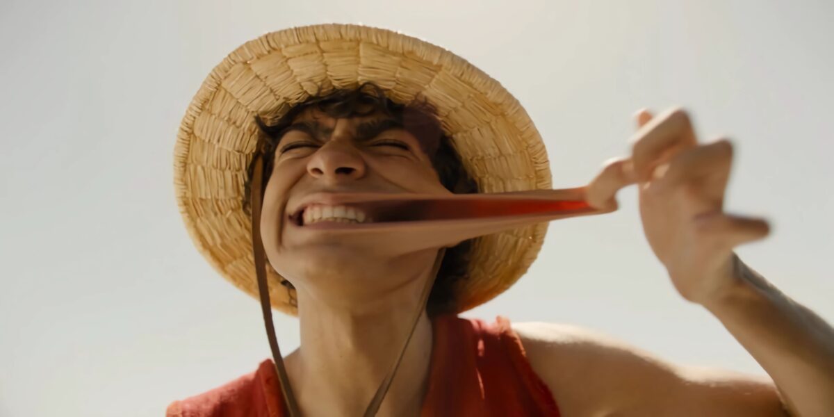 One Piece Live-Action Replica La Famosa Sonrisa De Goma Del Capitán Monkey D. Luffy