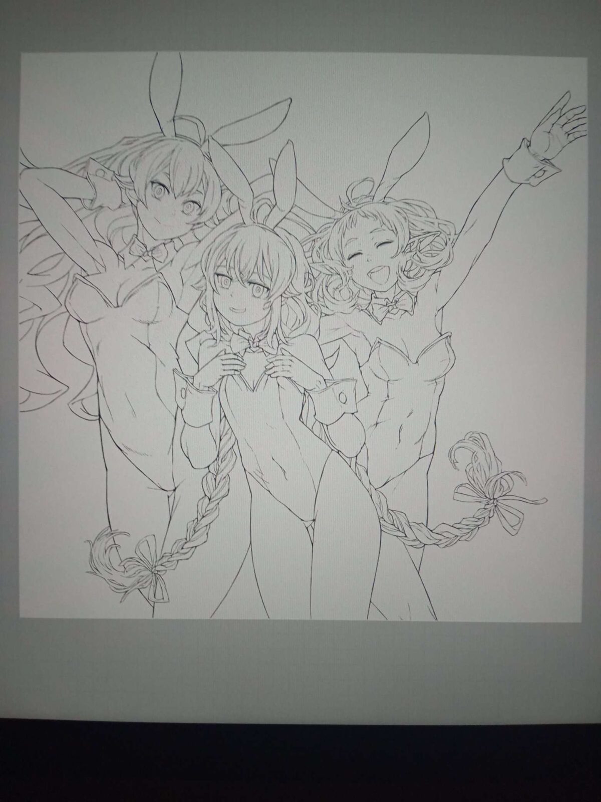 Mushoku Tensei Bunny Three Proceso