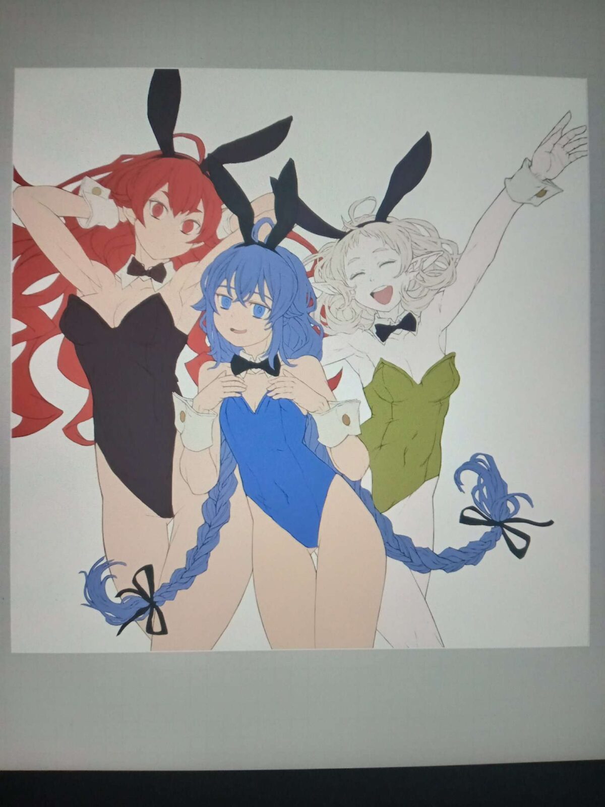 Mushoku Tensei Bunny Three Proceso 2