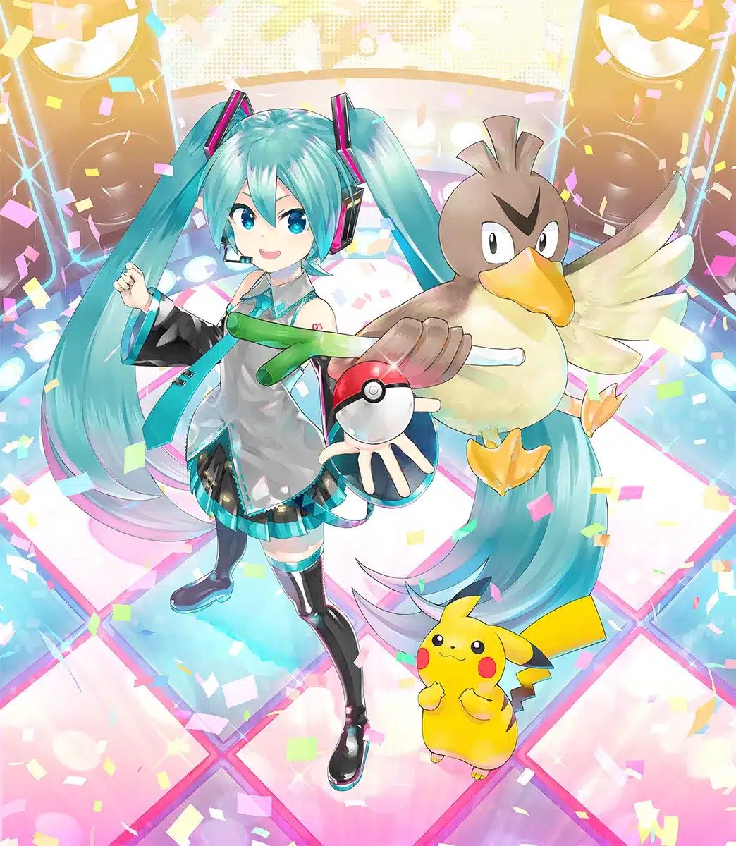 Miku X Pokémon Farfetch'D