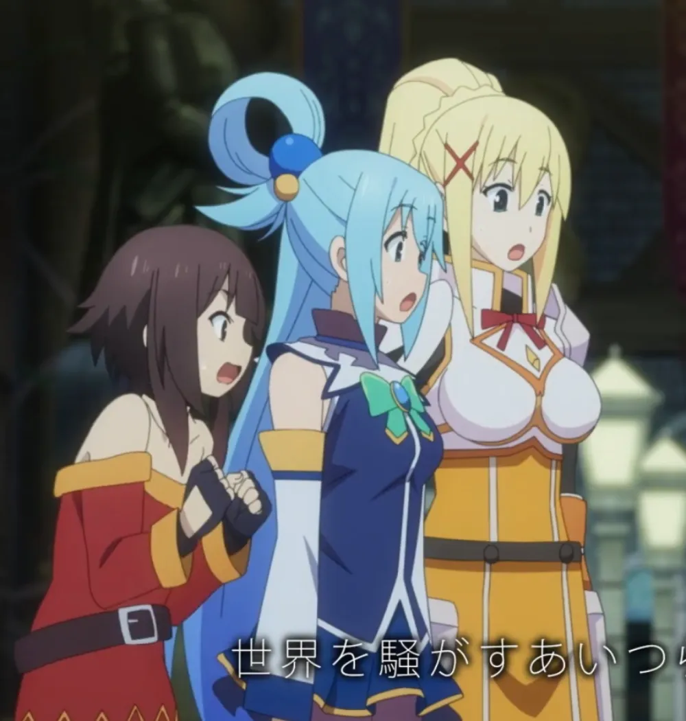 Konosuba Waifus Nerfeadas 2