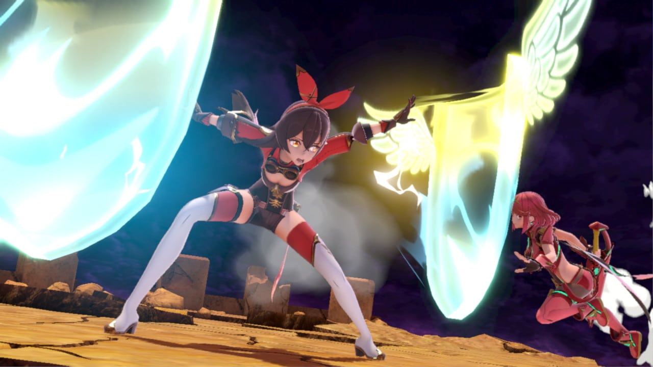 Super Smash Bros. Ultimate: Amber De Genshin Impact Llega Al Juego