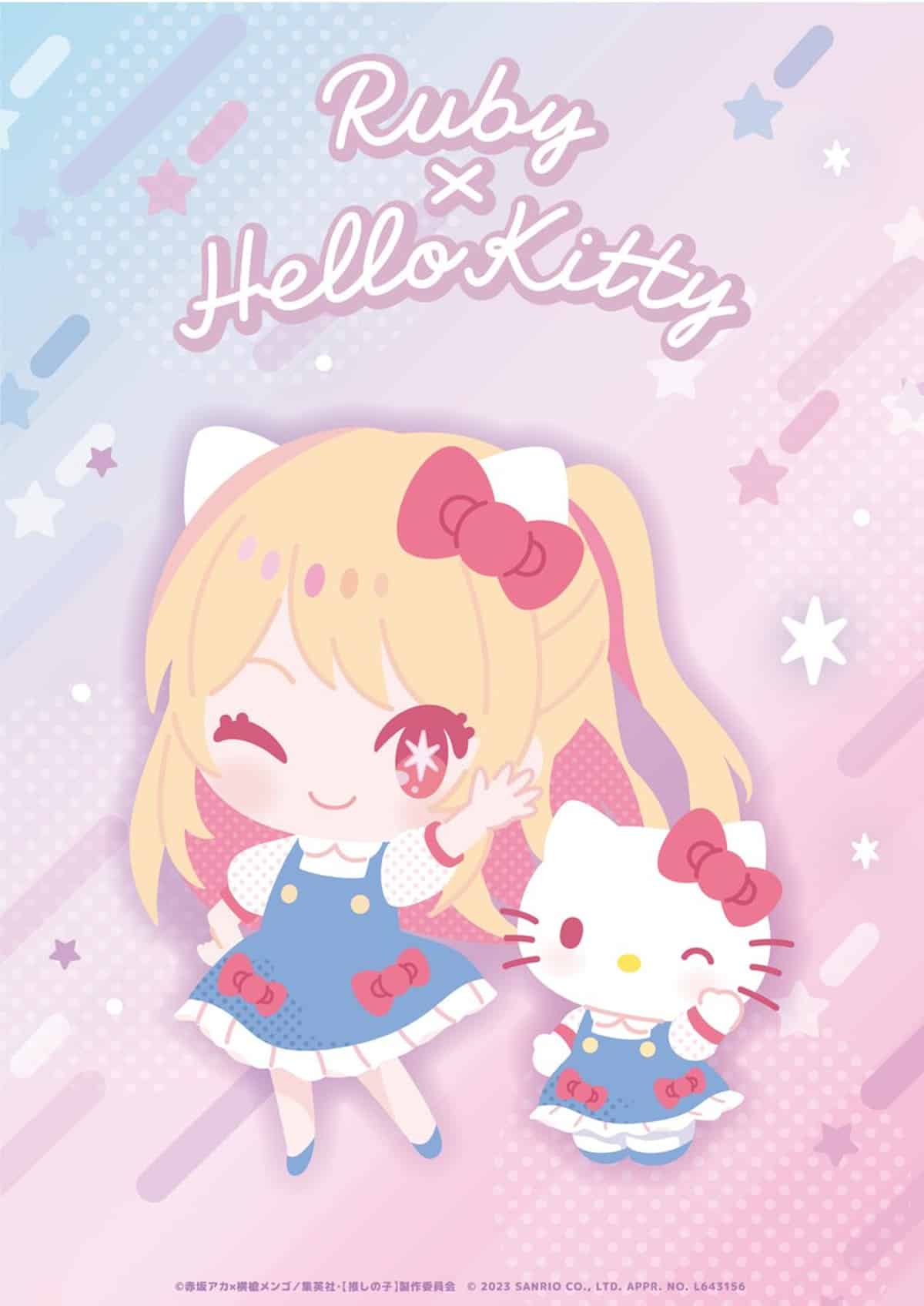 Oshi No Ko Hello Kitty Colaboración